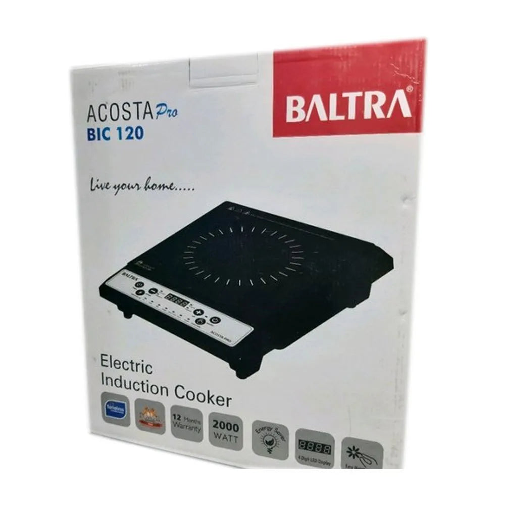 2000 Watt Bic 120 Baltra Acosta Electrical Induction Cooker, For Commercial, Button 2000 Watt Bic 120 Baltra Acosta Electrical Induction Cooker, For Commercial, Button